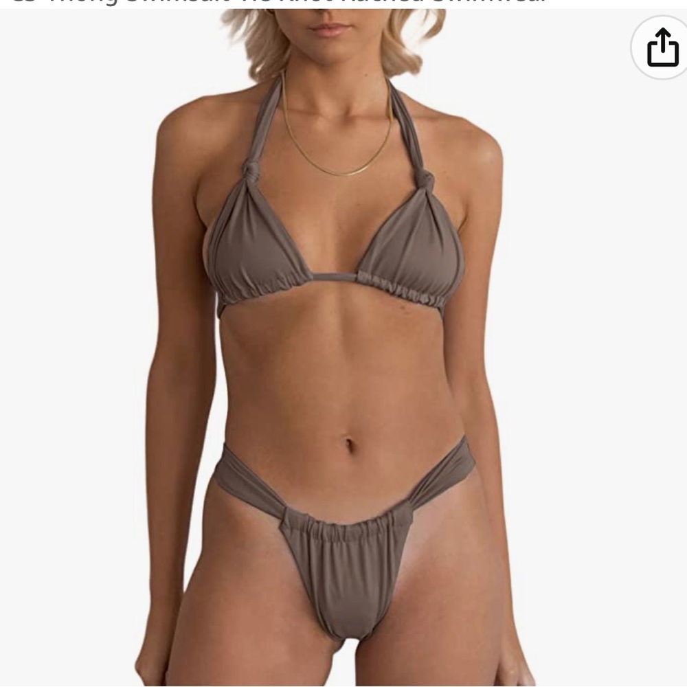 X-LARGE brown bikini
